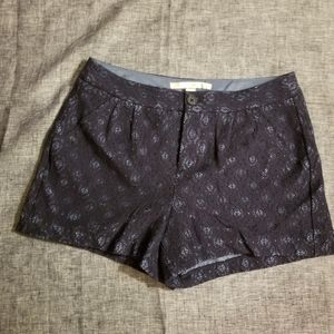 Lauren Conrad navy blue dress shorts 3"